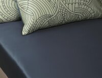 Beddinghouse Spannbettlaken Dodo Pavone Blue 180x200 blau