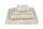 PiP Studio Heimtextilie Waschlappen Jasmin Jacquard Sand Set a 3 Stk 16x22 natur