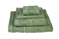 PiP Studio Heimtextilie Waschlappen Jasmin Jacquard Green...