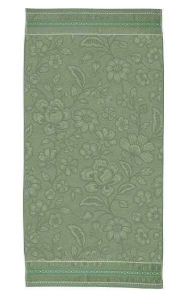 PiP Studio Heimtextilie Duschtuch Jasmin Jacquard Green 70x140 grün