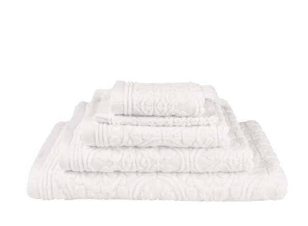 PiP Studio Heimtextilie Strandtuch Tile White 100x180 weiß