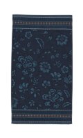 PiP Studio Handtuch Jasmin Jacquard Dark Blue Set a 3 Stk...