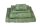 PiP Studio Handtuch Jasmin Jacquard Green Set a 3 Stk 55x100 grün