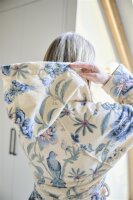PiP Studio Heimtextilie Ba mantel Secret Gar n Bathrobe WhiteBlue XXL blau