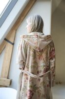 PiP Studio Heimtextilie Ba mantel Secret Gar n Bathrobe Khaki XS natur
