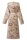 PiP Studio Heimtextilie Ba mantel Secret Gar n Bathrobe Khaki XS natur