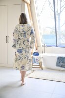 PiP Studio Heimtextilie Ba mantel Secret Gar n Bathrobe WhiteBlue XS blau