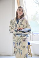 PiP Studio Heimtextilie Ba mantel Secret Gar n Bathrobe WhiteBlue XS blau