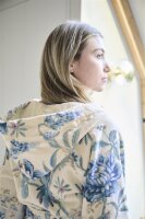 PiP Studio Heimtextilie Ba mantel Secret Gar n Bathrobe WhiteBlue XS blau