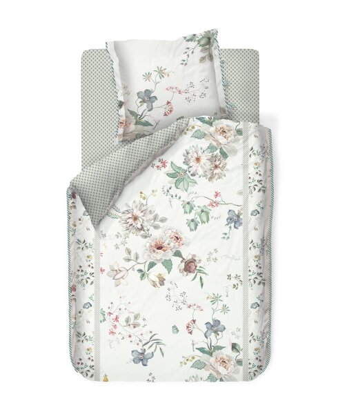 PiP Studio Kissenbezug Tokyo Bouquet White 80x80 weiß