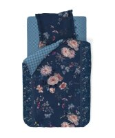 PiP Studio Kissenbezug Tokyo Bouquet Dark Blue 40x80 blau