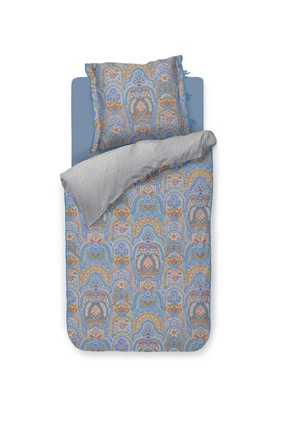 PiP Studio Kissenbezug Jabali Flower Blue 80x80 blau
