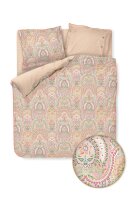 PiP Studio Bettwäsche Jabali Flower Coral 200x200 orange