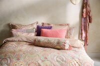 PiP Studio Bettwäsche Jabali Flower Coral 200x200 orange