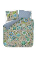 PiP Studio Bettwäsche Viva La Vida Blue 200x200 blau