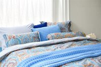 PiP Studio Kissenbezug Jabali Flower Blue 40x80 blau