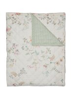PiP Studio Tagesdecke Kili Flower Quilt White 270x260...