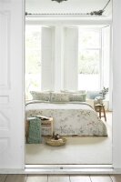 PiP Studio Bettwäsche Kili Flower White 135x200 weiß