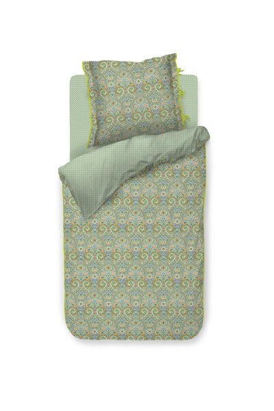 PiP Studio Bettwäsche Kikoy Green 135x200 grün