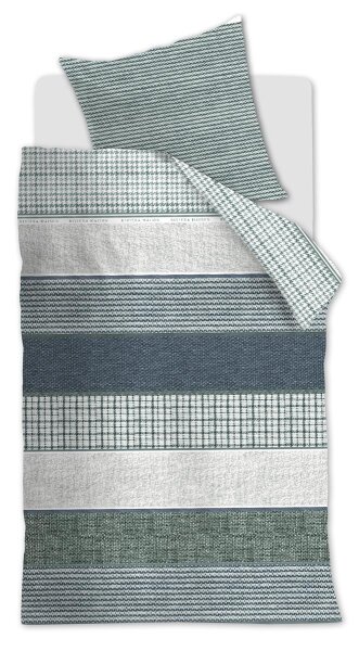 Rivièra Maison Bettwäsche Tailor Green 155x220 grün