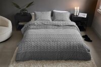 Rivièra Maison Bettwäsche Marley Grey 155x220...