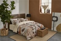 Rivièra Maison Bettwäsche Sunset Leafs Brown 135x200 braun