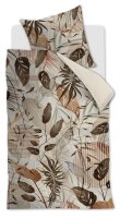Rivièra Maison Bettwäsche Sunset Leafs Brown 155x220 braun