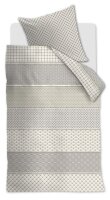 Rivièra Maison Bettwäsche Ropes Taupe 155x220 natur