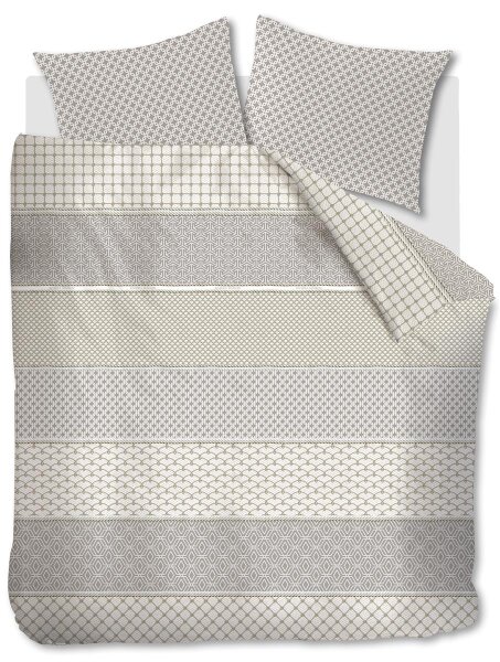 Rivièra Maison Bettwäsche Ropes Taupe 200x200 natur