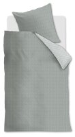 Rivièra Maison Bettwäsche Twisted Grey Green 135x200 grau