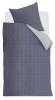 Rivièra Maison Bettwäsche Twisted Blue 155x220 blau
