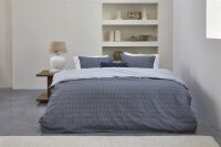 Rivièra Maison Bettwäsche Twisted Blue 200x200 blau