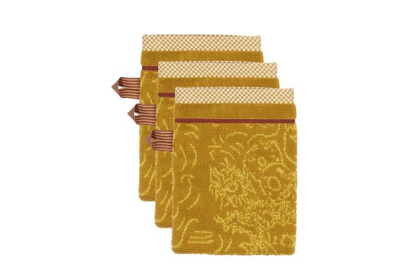 Beddinghouse x Van Gogh Museum Heimtextilie Waschlappen Tournesol Towel Yellow Set a 3 Stk 16x22 gelb