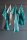Beddinghouse x Van Gogh Museum Heimtextilie Waschlappen Fleurir Towel Blue Set a 3 Stk 16x22 blau