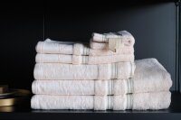 Beddinghouse x Van Gogh Museum Heimtextilie Waschlappen Fleurir Towel Off-white Set a 3 Stk 16x22 weiß