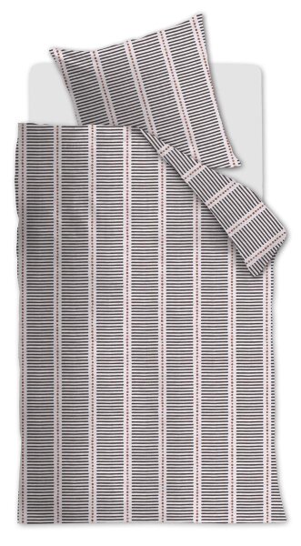 vtwonen Bettwäsche Stip and Stripe Blush 135x200 bunt