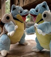 Pokemon Turtok 25 cm Kuscheltier Pl&uuml;schtier Stofftier Weitentwicklung Schiggy Anime Kawaii Plush Stofftier Cute Plushie Halloween Weihnachten Geschenke f&uuml;r Kinder