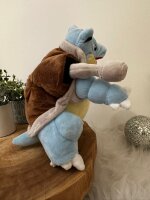 Pokemon Turtok 25 cm Kuscheltier Pl&uuml;schtier Stofftier Weitentwicklung Schiggy Anime Kawaii Plush Stofftier Cute Plushie Halloween Weihnachten Geschenke f&uuml;r Kinder