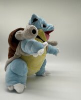 Pokemon Turtok 25 cm Kuscheltier Pl&uuml;schtier Stofftier Weitentwicklung Schiggy Anime Kawaii Plush Stofftier Cute Plushie Halloween Weihnachten Geschenke f&uuml;r Kinder