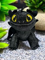 Kuscheltier Dragons Ohnezahn 24 cm Drachenzähmen leicht gemacht Plüschtier Stofftier Anime Plush Stofftier Cute Plushie Halloween Weihnachten Geschenke für Kinder