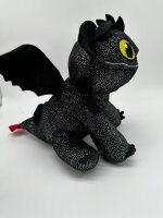 Kuscheltier Dragons Ohnezahn 24 cm Drachenzähmen leicht gemacht Plüschtier Stofftier Anime Plush Stofftier Cute Plushie Halloween Weihnachten Geschenke für Kinder