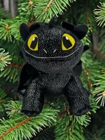 Kuscheltier Dragons Ohnezahn 24 cm Drachenzähmen leicht gemacht Plüschtier Stofftier Anime Plush Stofftier Cute Plushie Halloween Weihnachten Geschenke für Kinder