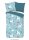 Soma Biber Bettwäsche 135 X 200 cm + 1 x 80 X 80 cm Snowycorn blau
