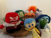 Alles steht kopf 2 Figuren Plüsch Kuscheltier Spielzeug Spiel Plüschtier Freude