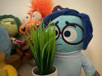Alles steht kopf 2 Figuren Plüsch Kuscheltier Spielzeug Spiel Plüschtier Ekel