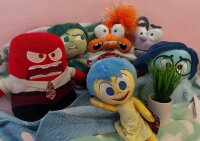 Alles steht kopf 2 Figuren Plüsch Kuscheltier Spielzeug Spiel Plüschtier Wut