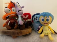 Alles steht kopf 2 Figuren Plüsch Kuscheltier Spielzeug Spiel Plüschtier Wut