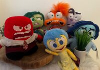 Alles steht kopf 2 Figuren Plüsch Kuscheltier Spielzeug Spiel Plüschtier Wut