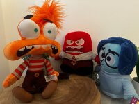 Alles steht kopf 2 Figuren Plüsch Kuscheltier Spielzeug Spiel Plüschtier Wut