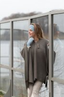 Knit Factory Brosche Cappuccino